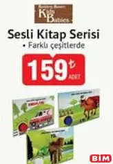 KİDS BABİES SESLİ KİTAP SERİSİ fiyat ve kampanya bilgisi